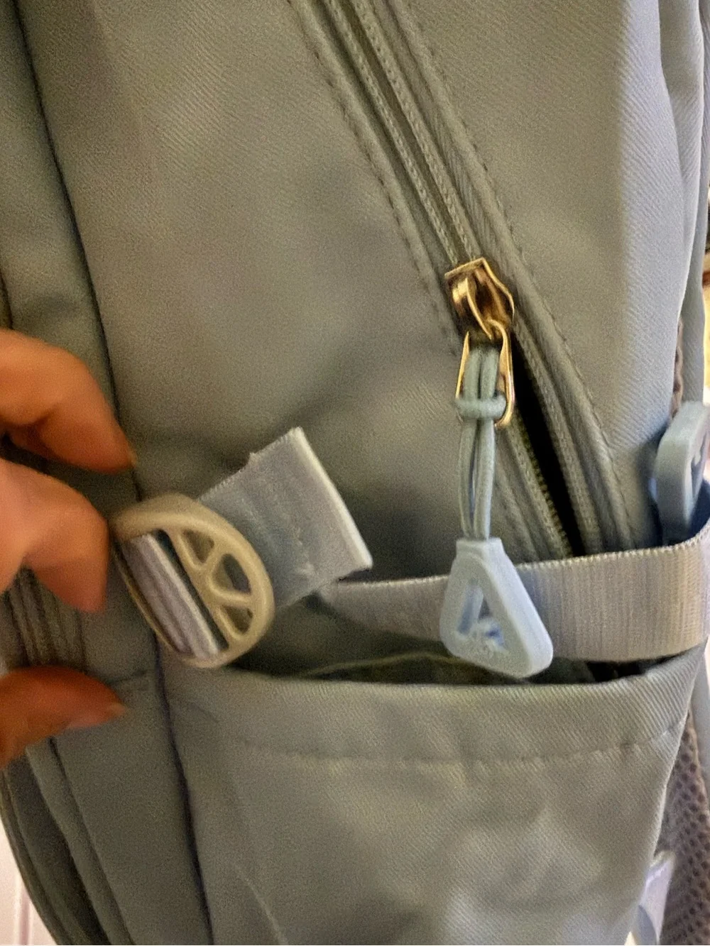 Slate Blue Backpack - Durable Everyday Bag